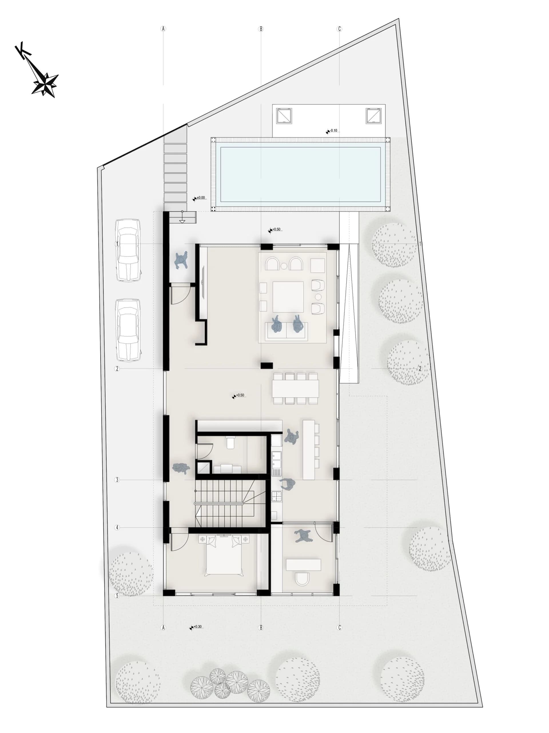 Turan Villa — floor plan 1